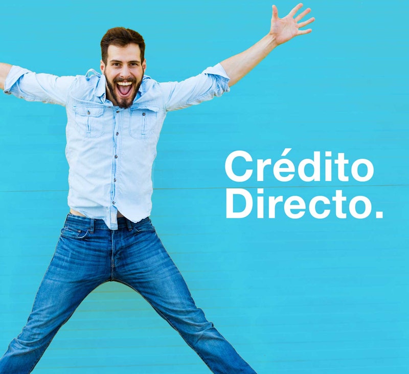 Persona feliz por credito aprovado